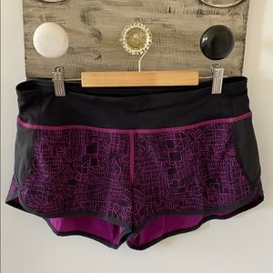 Lululemon sea wheeze limited edition speed shorts